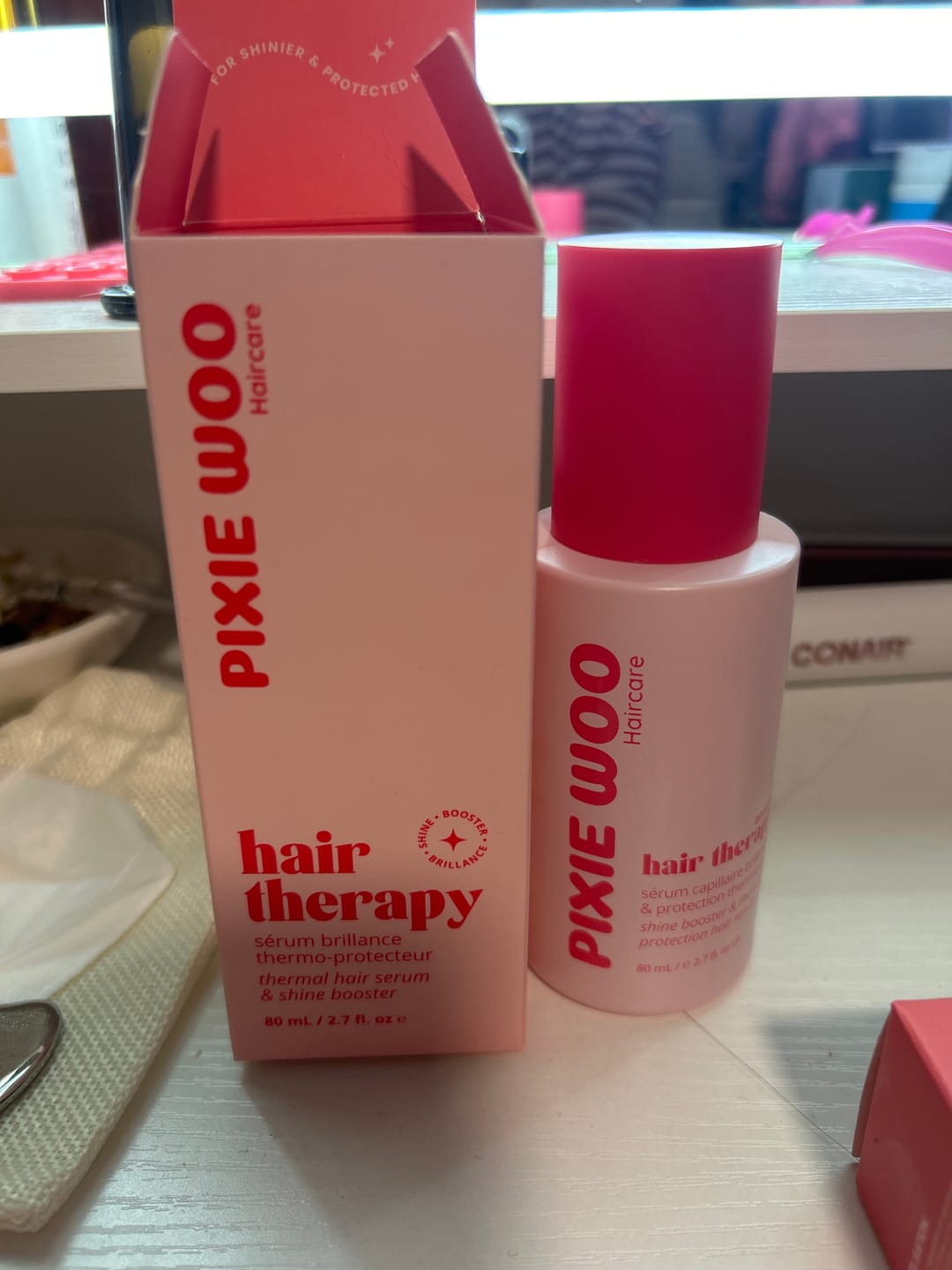 Customer photo review of Sérum brillance thermo-protecteur - Coco Cherry