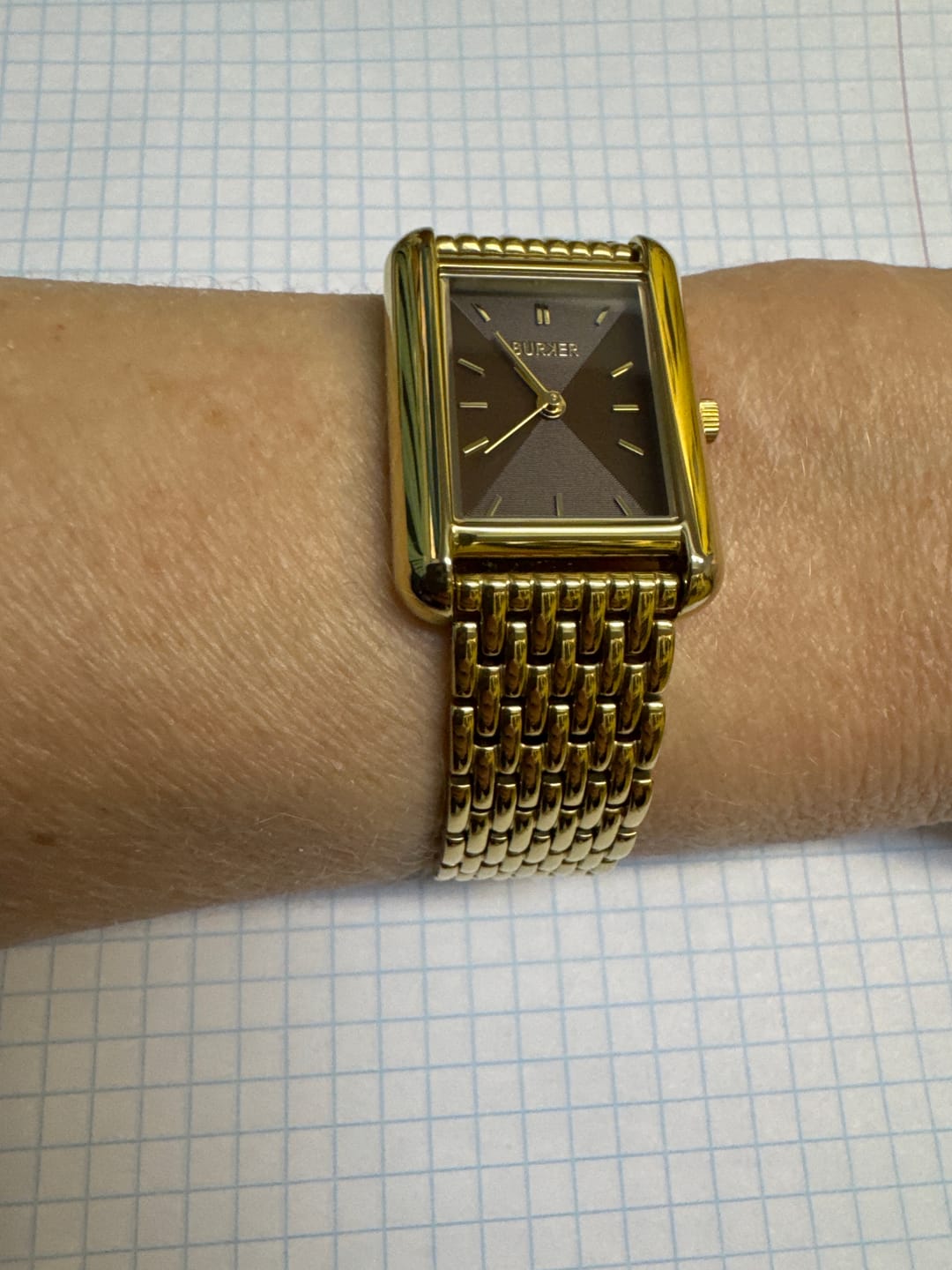 Customer photo review of Olivia Gold Brown