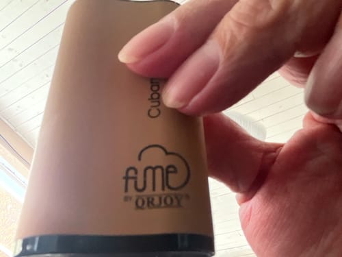 Customer photo review of Fume Ultra 2500 Puffs