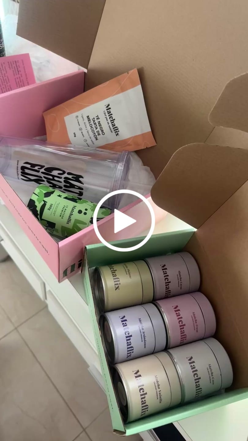 Customer video review of Pack Sabores - Té Matcha Premium 100% Degustación