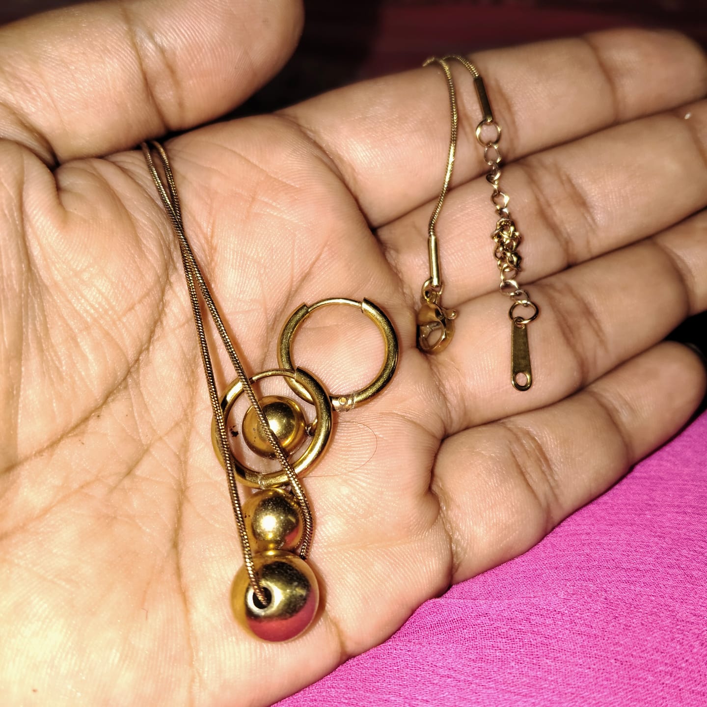 Customer photo review of Golden Orb Set
