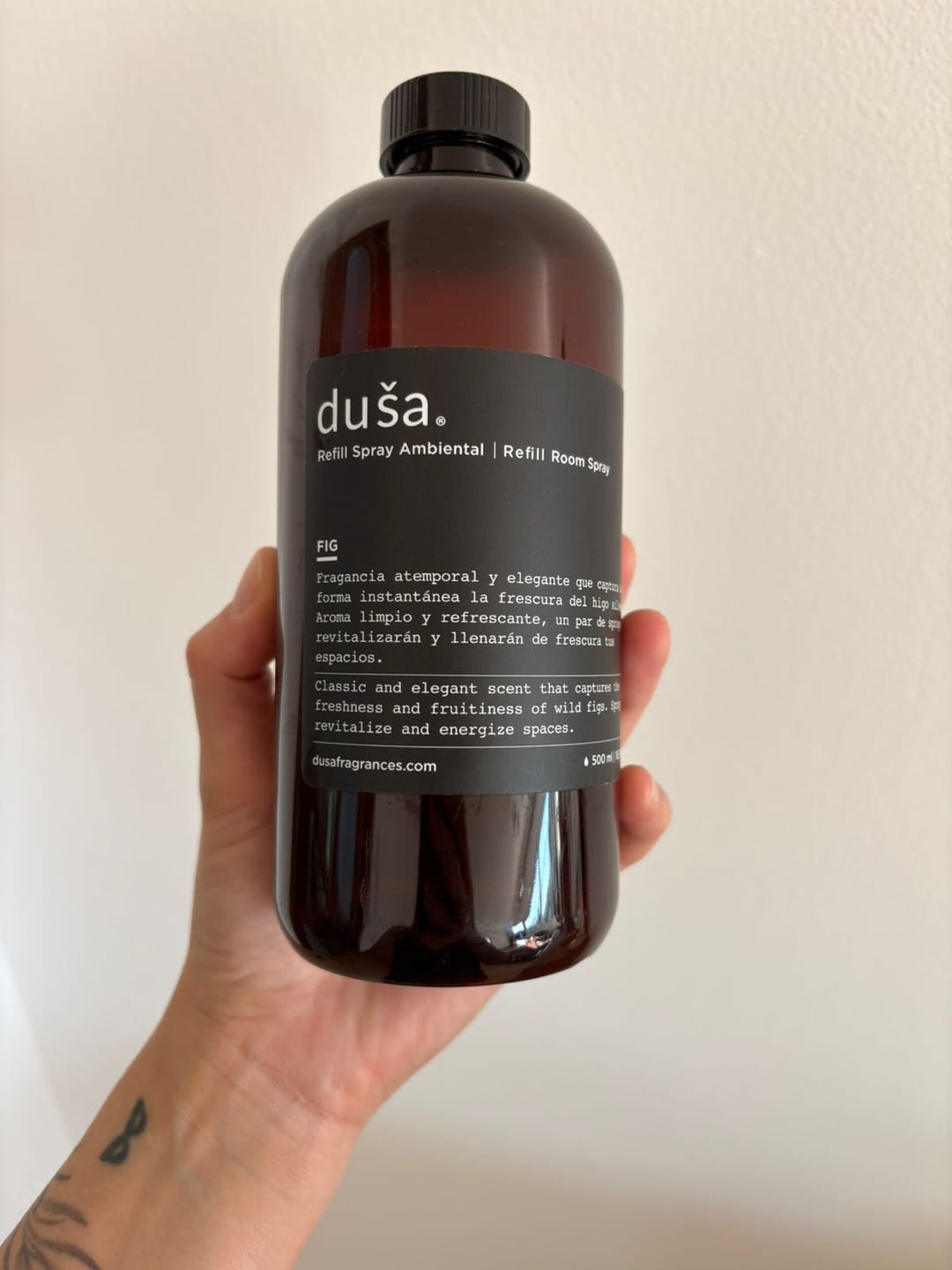 Customer photo review of Recarga Aromatizante en Spray - 500 ml - Fig