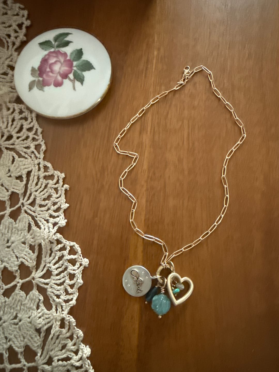 Customer photo review of 2.9mm Solid 14k Gold Link Hinge Chain
