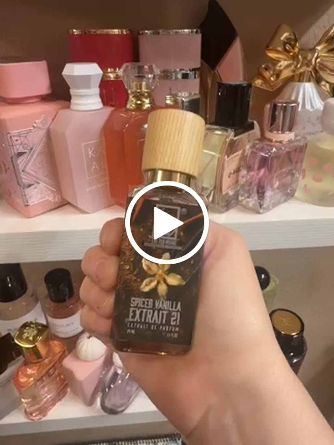 Customer video review of Spiced Vanilla Extrait 21