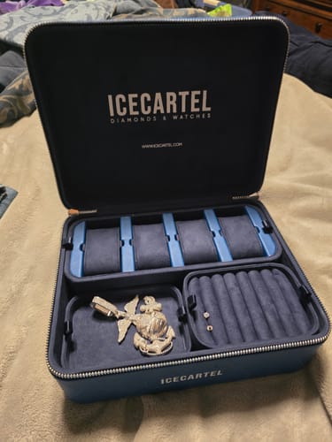 Customer photo review of IceCartel™ Leather Jewelry Box