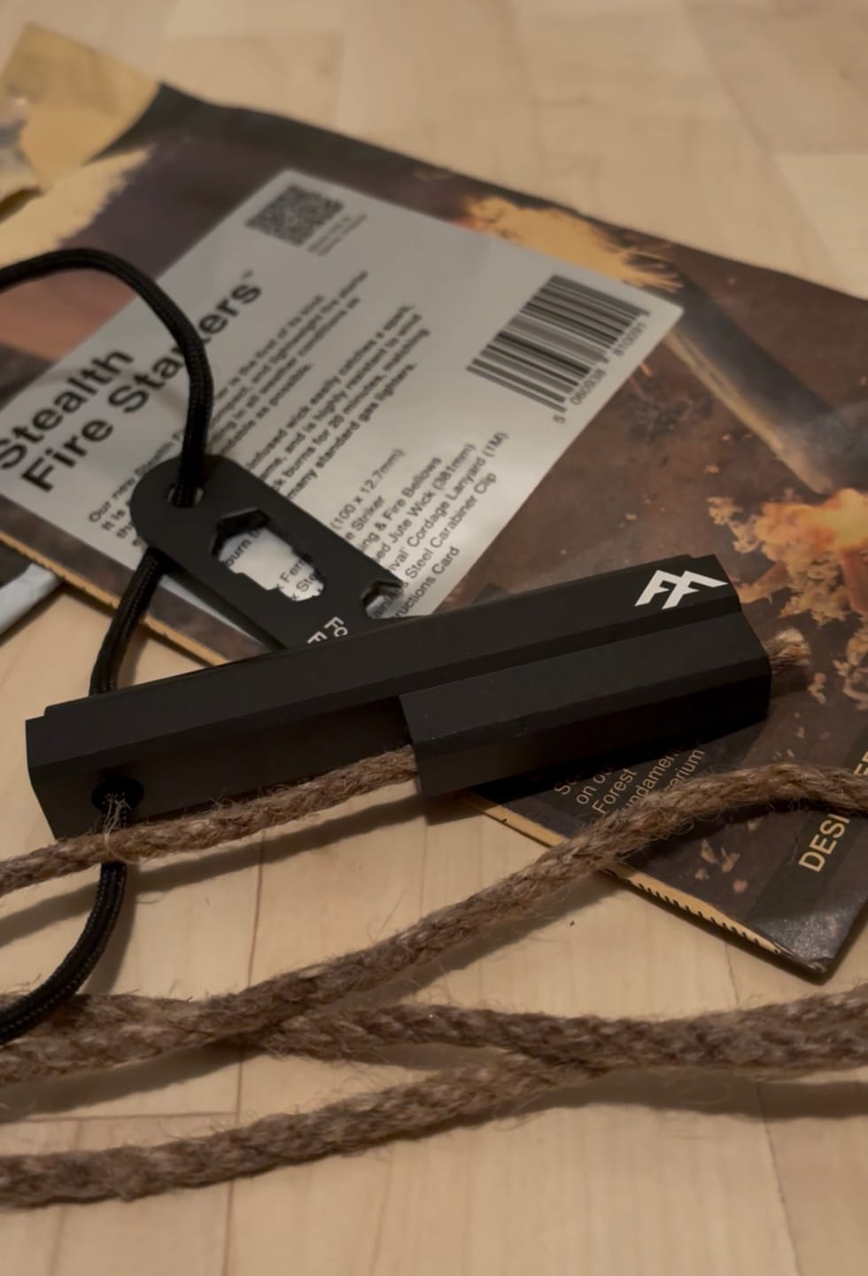 Customer photo review of Stealth Fire Starter™ | The Ultimate Fire Starter
