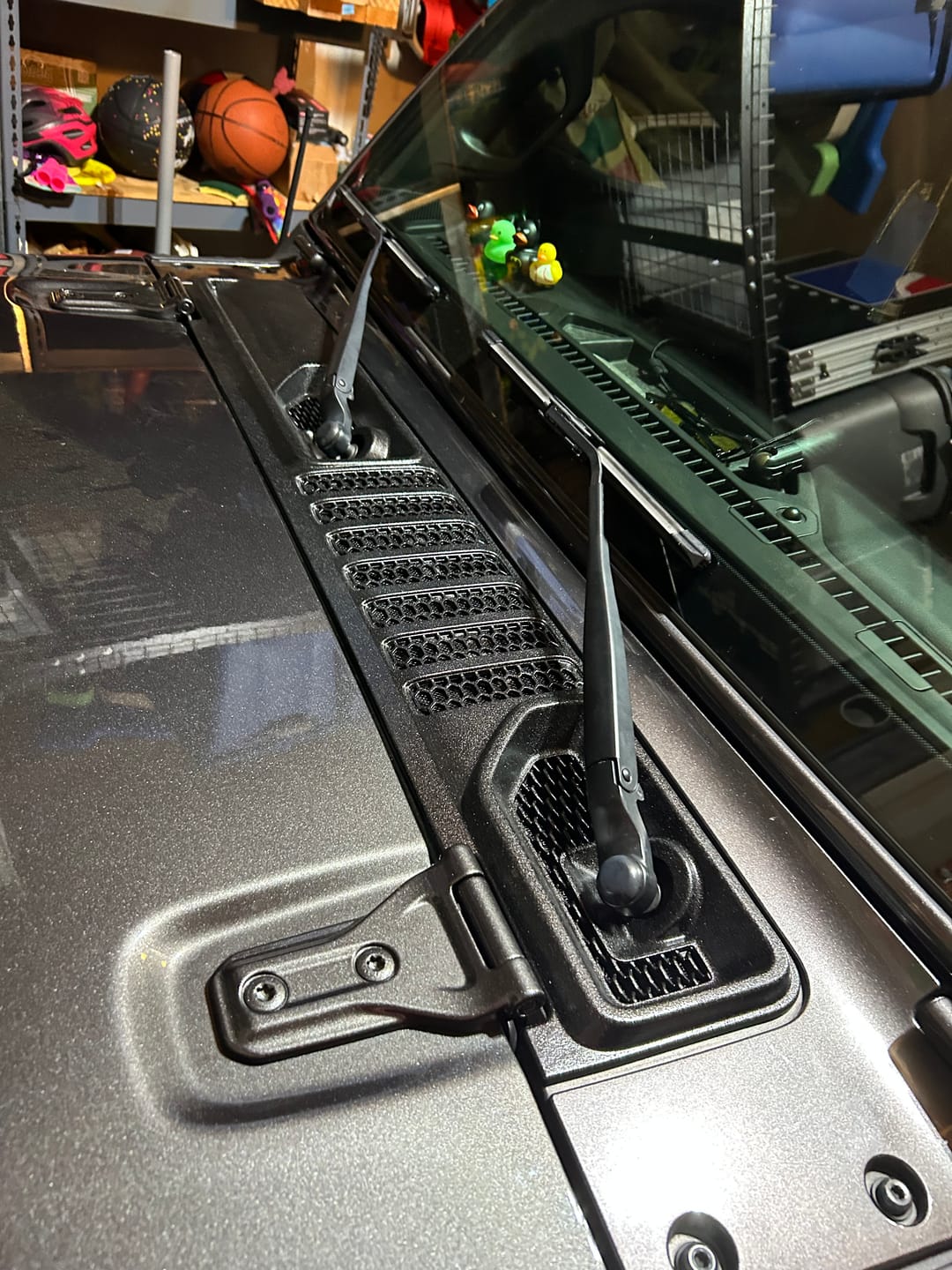 Customer photo review of Raptorized OEM Cowl Wiper Panel for Jeep JL/JT