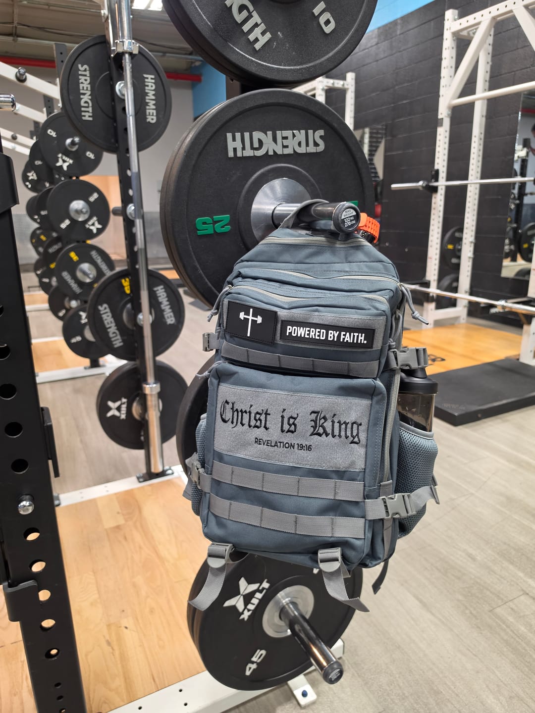 Customer photo review of HolStrength 45L Tactical Backpack
