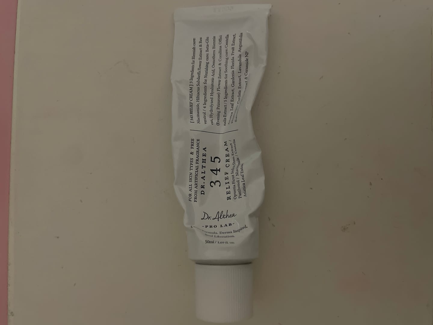 Customer photo review of كريم دكتور الثيا لترطيب البشرة والإصلاح المكثف  345 - 50 مل