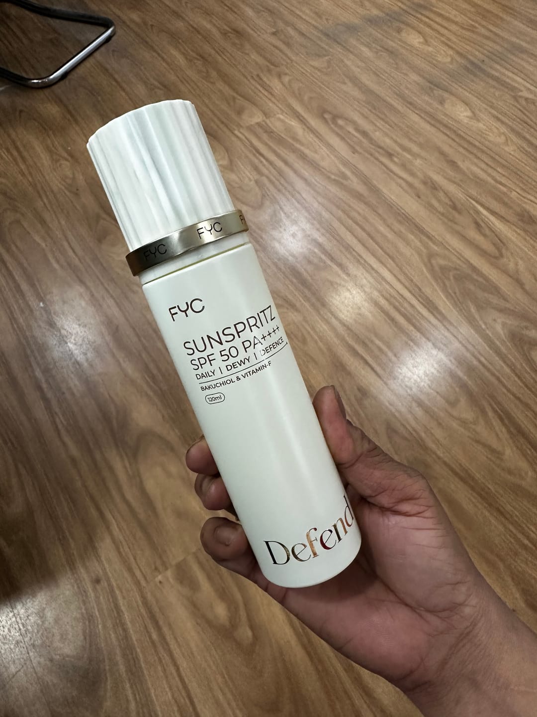 Customer photo review of FYC Sunspritz SPF 50 PA++++ (120ml) | Lightweight Sunscreen Spray