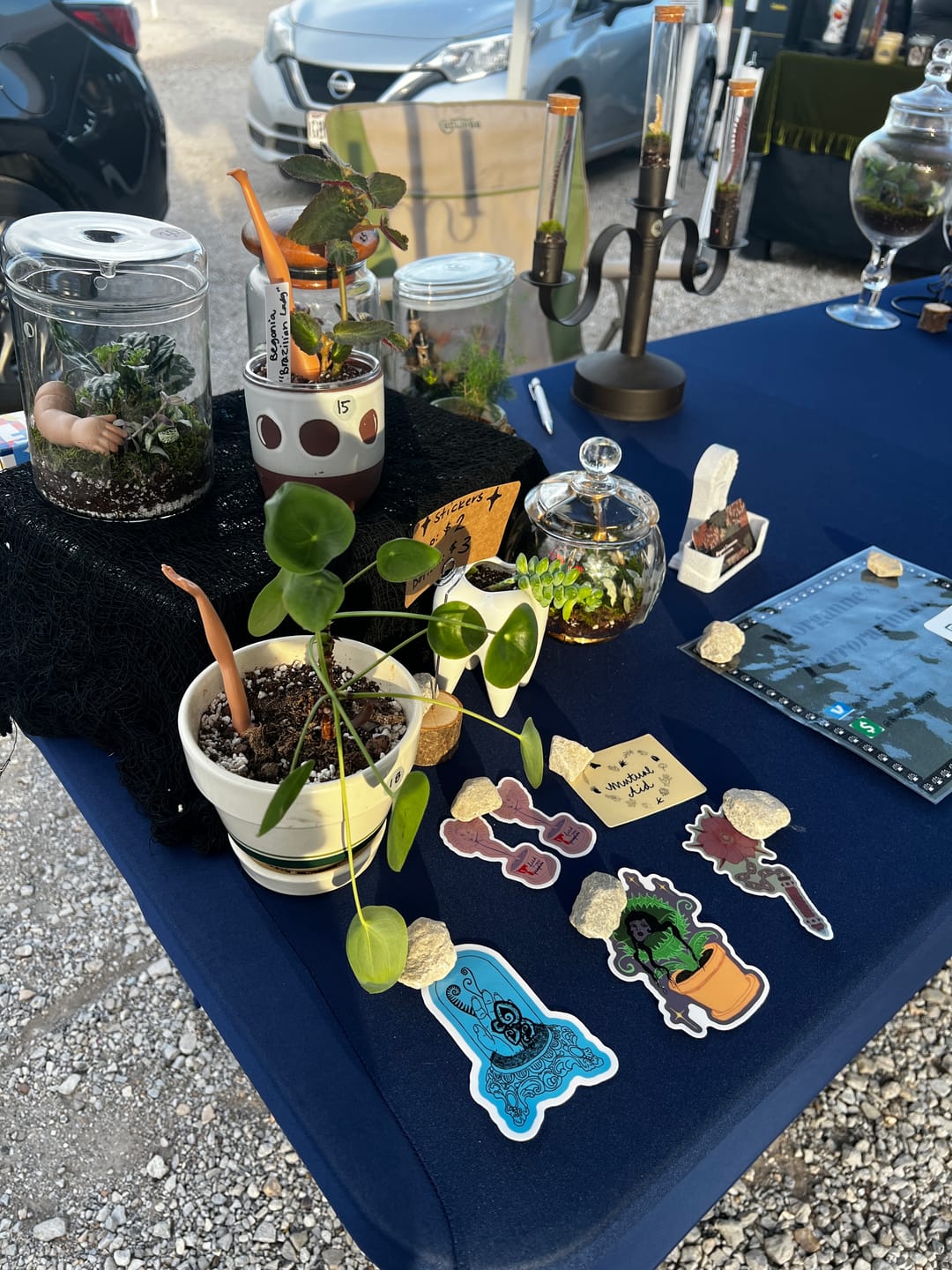 Customer photo review of Cut to Shape Stickers