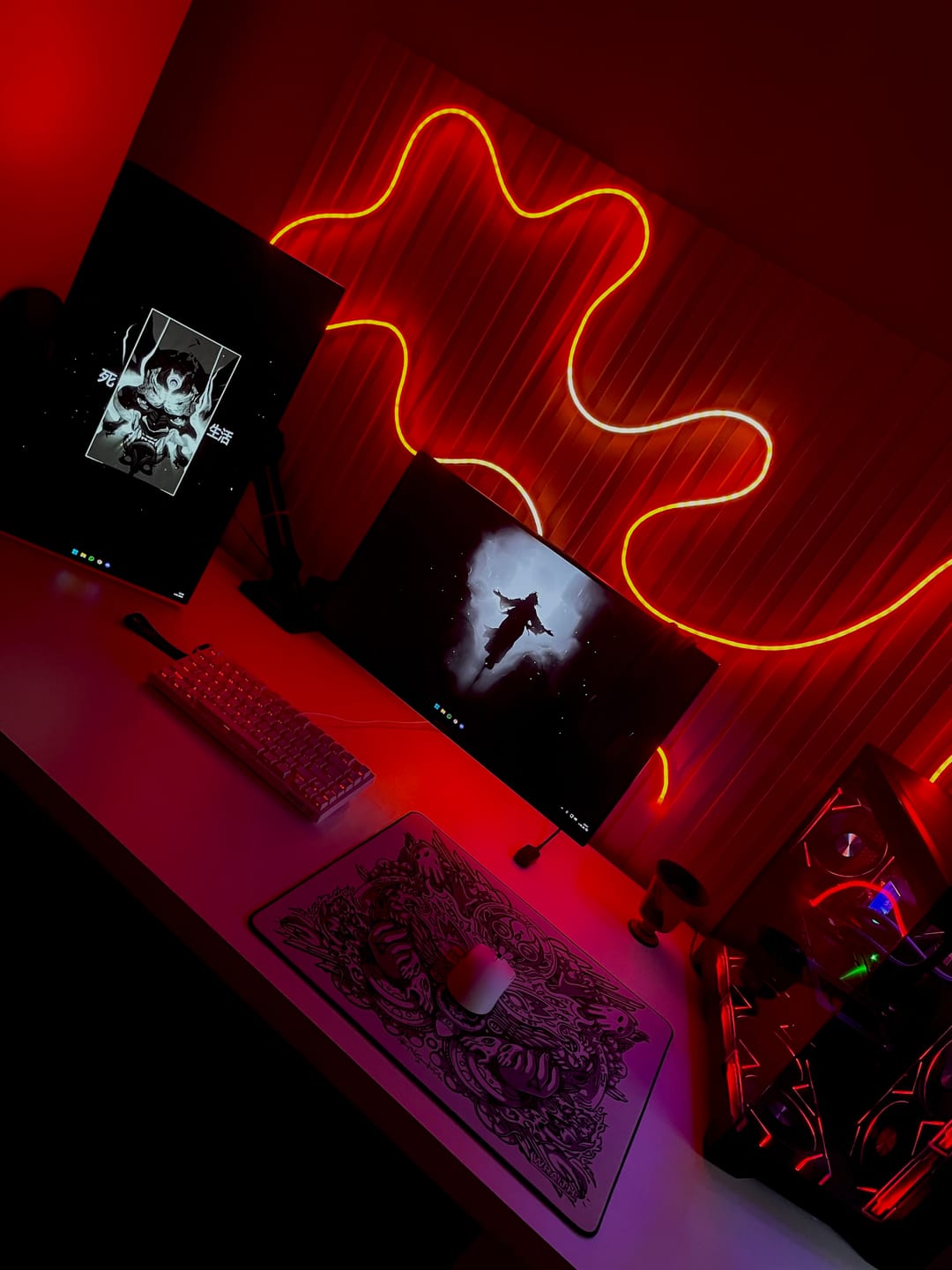 Customer photo review of Wraith Spirit of Aim Mousepad
