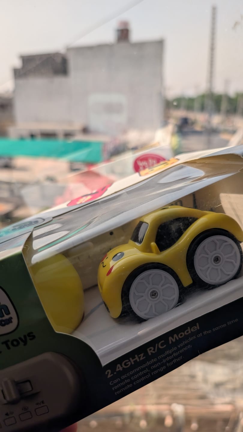 Customer photo review of 2.4G Electric Mini Remote & Induction Controlled Car