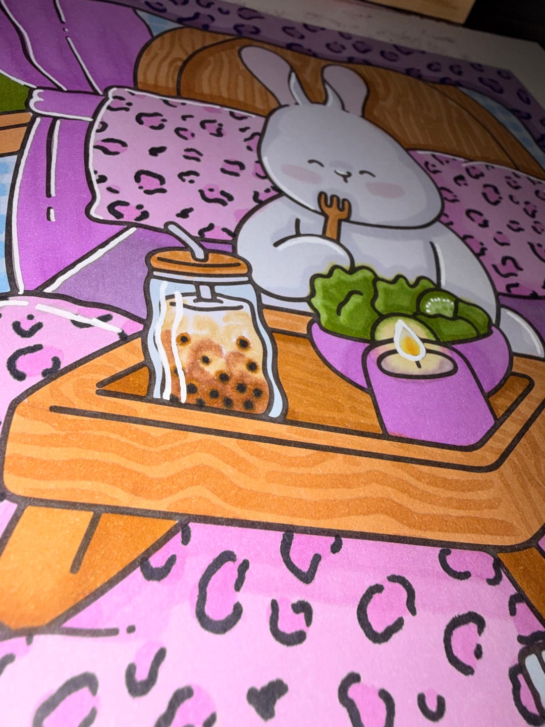 Customer photo review of Ohuhu Honolulu Colorless Blender Marker - Pack of 6 (Europe Only)