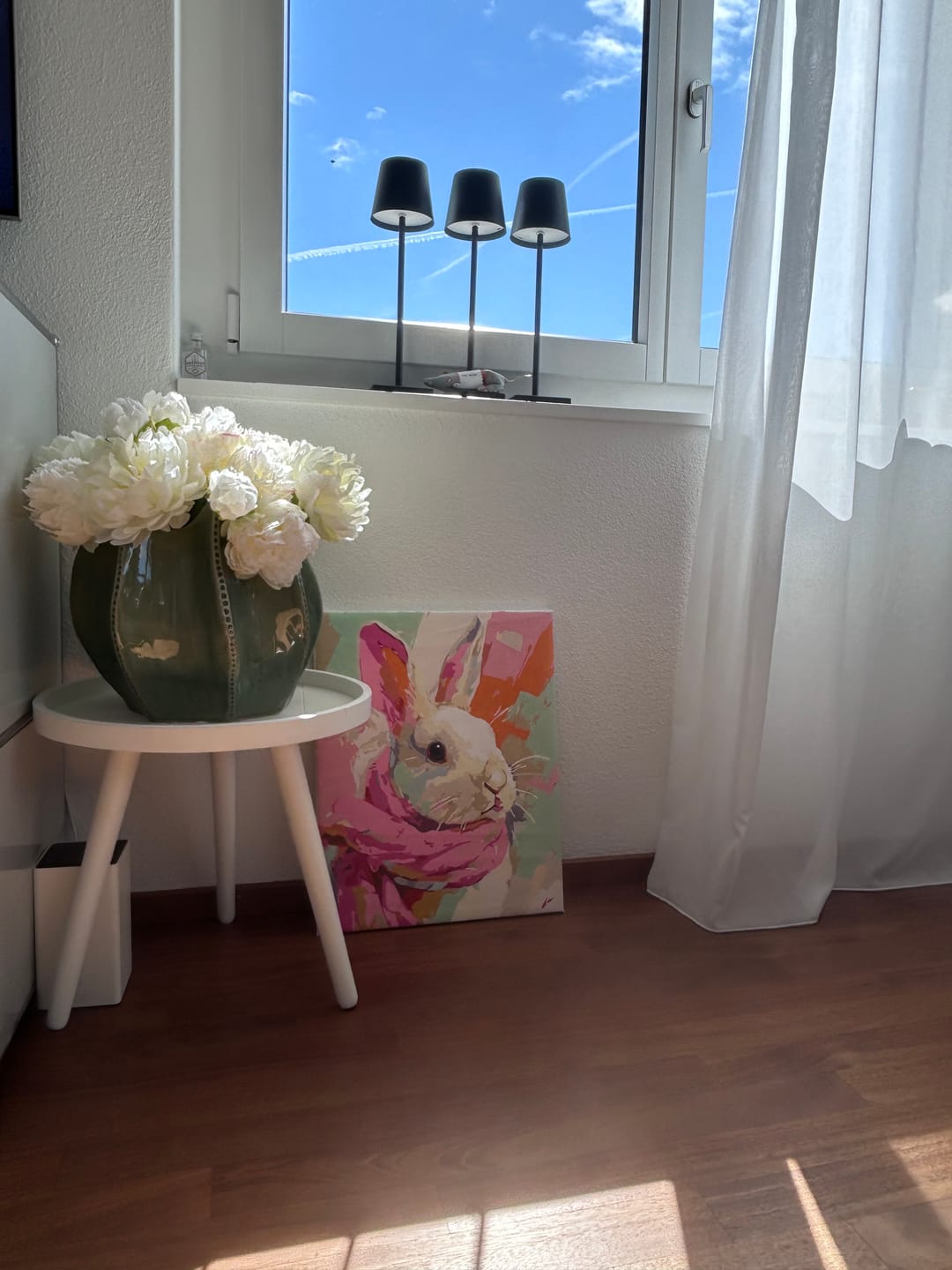 Customer photo review of Malen nach Zahlen - Pastellhase
