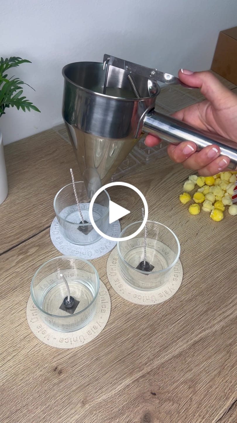 Customer video review of Cera de Girasol para Velas en Vaso (BPF)