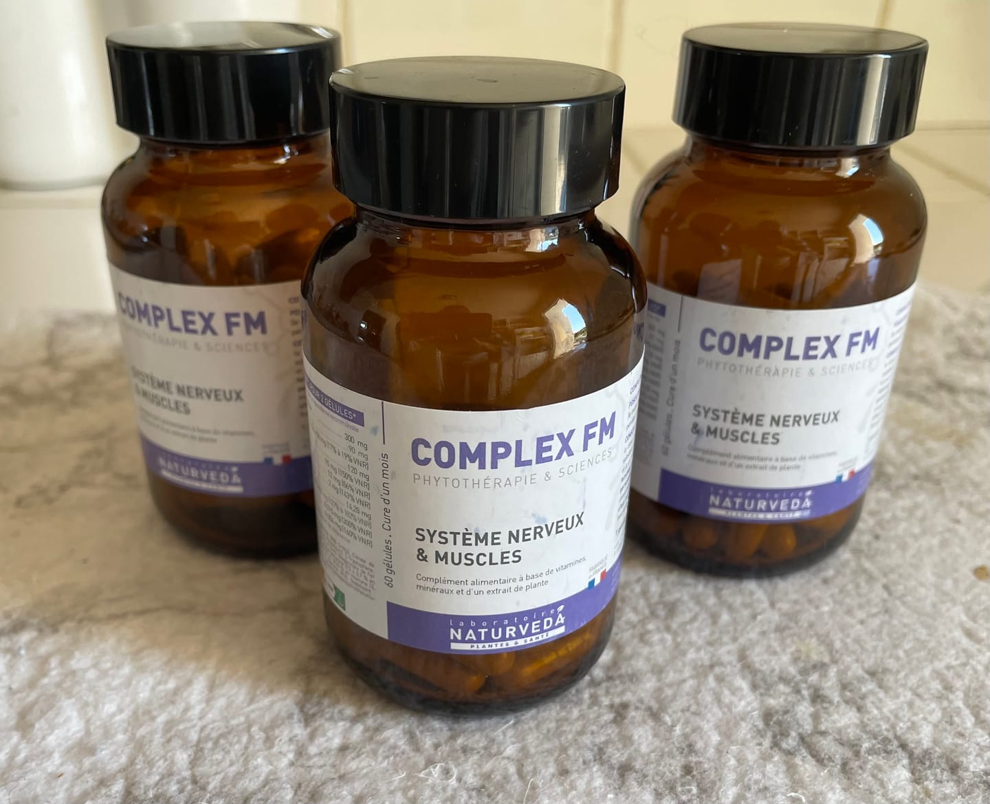 Customer photo review of COMPLEX FM – Équilibre Nerveux & Relaxation Musculaire Profonde
