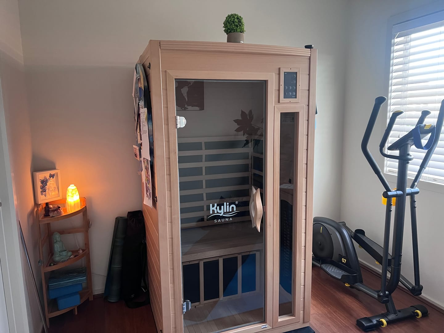 Customer photo review of Kylin Full Spectrum Low EMF Carbon Infrared Sauna 1 Person - K8109 FS