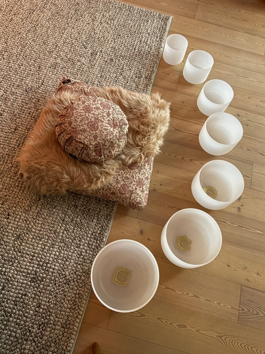 Customer photo review of Jude - Meditation comfort bundle