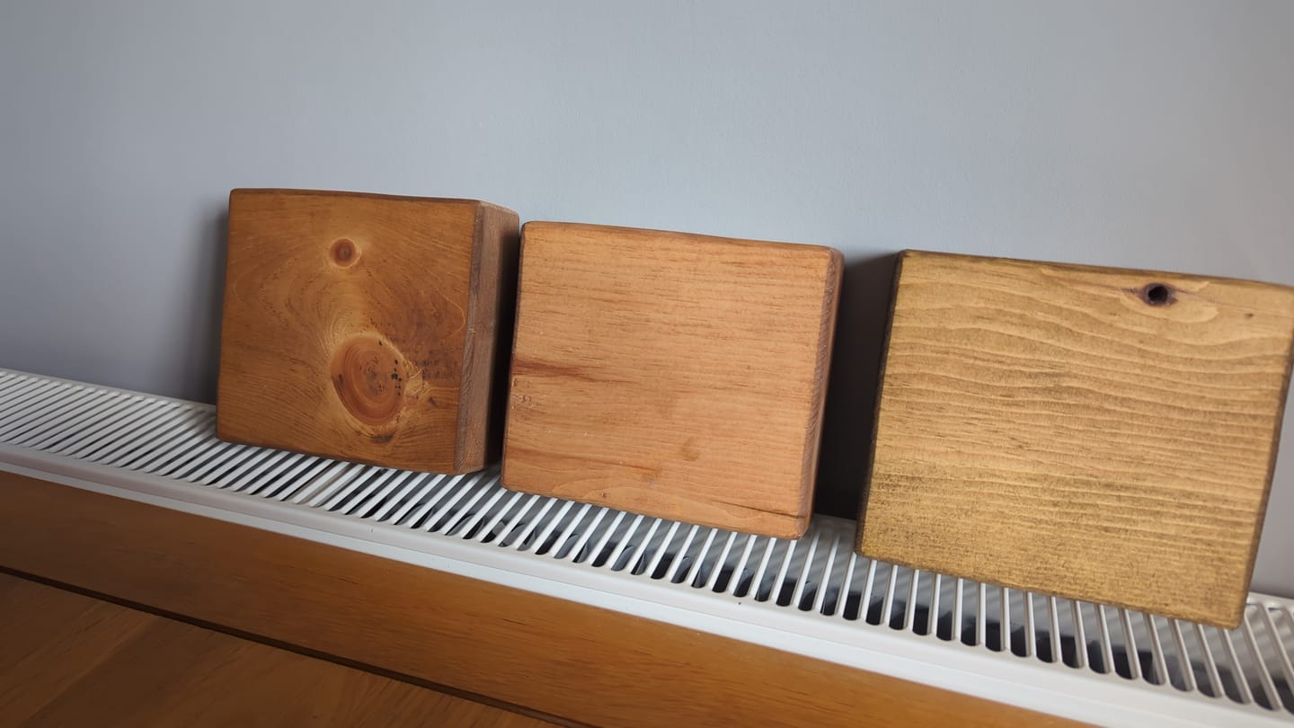 Customer photo review of Oil wood Samples