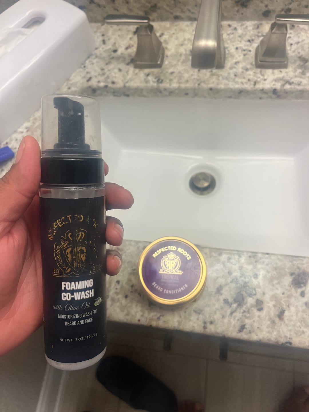 Customer photo review of Foaming Co-wash