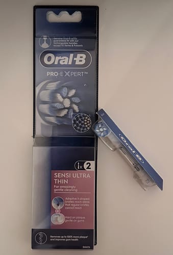 Customer photo review of Oral-B Refill Brush 2pc Sensi Ultra Thin