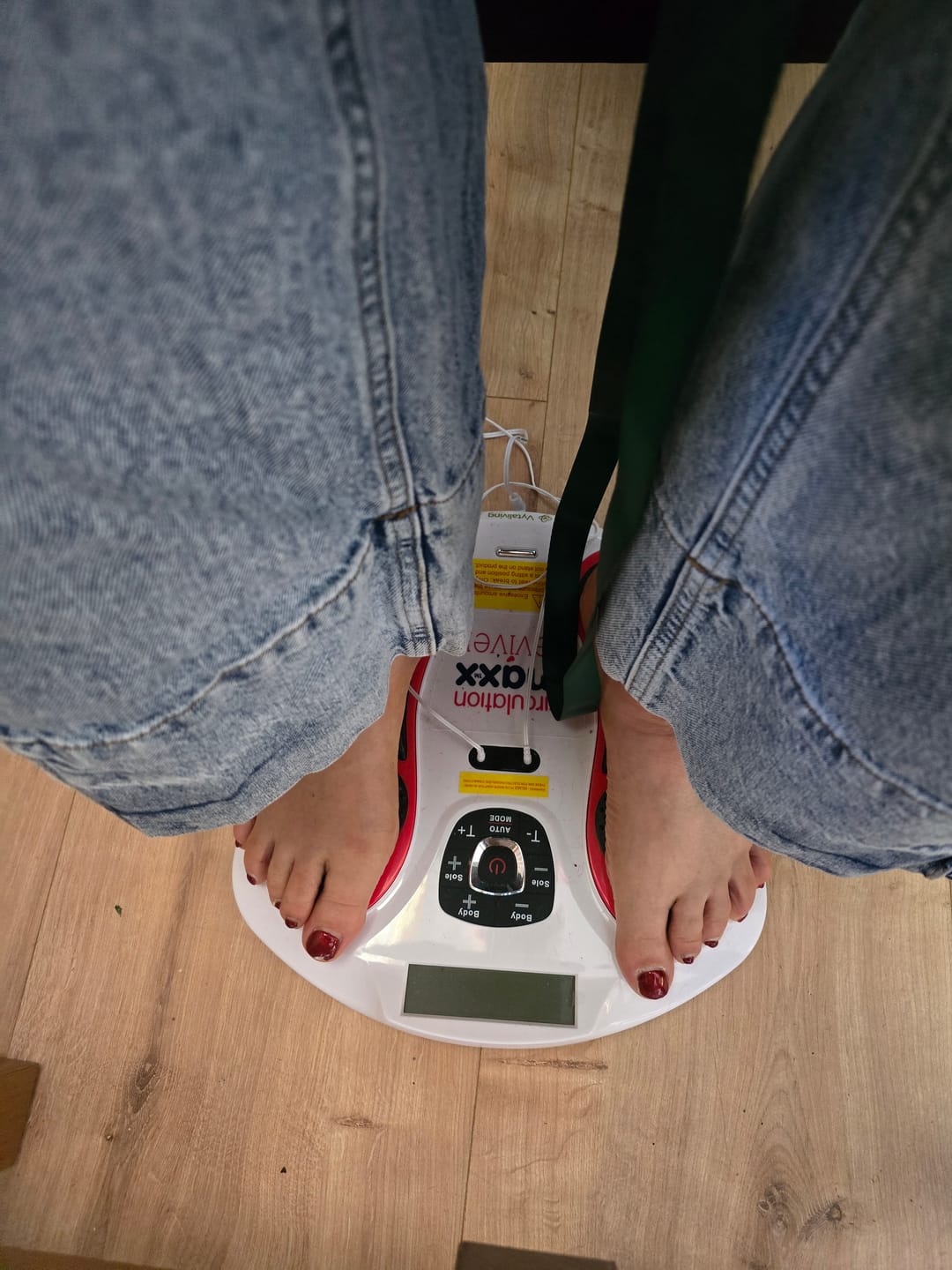 Customer photo review of Moderne Fußreflexzonen-Stimulation per Elektroimpuls