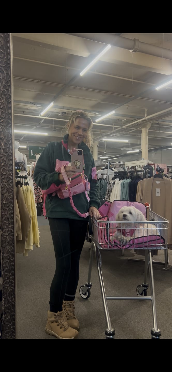 Customer photo review of Walkies Ready® Leggings - Emerald