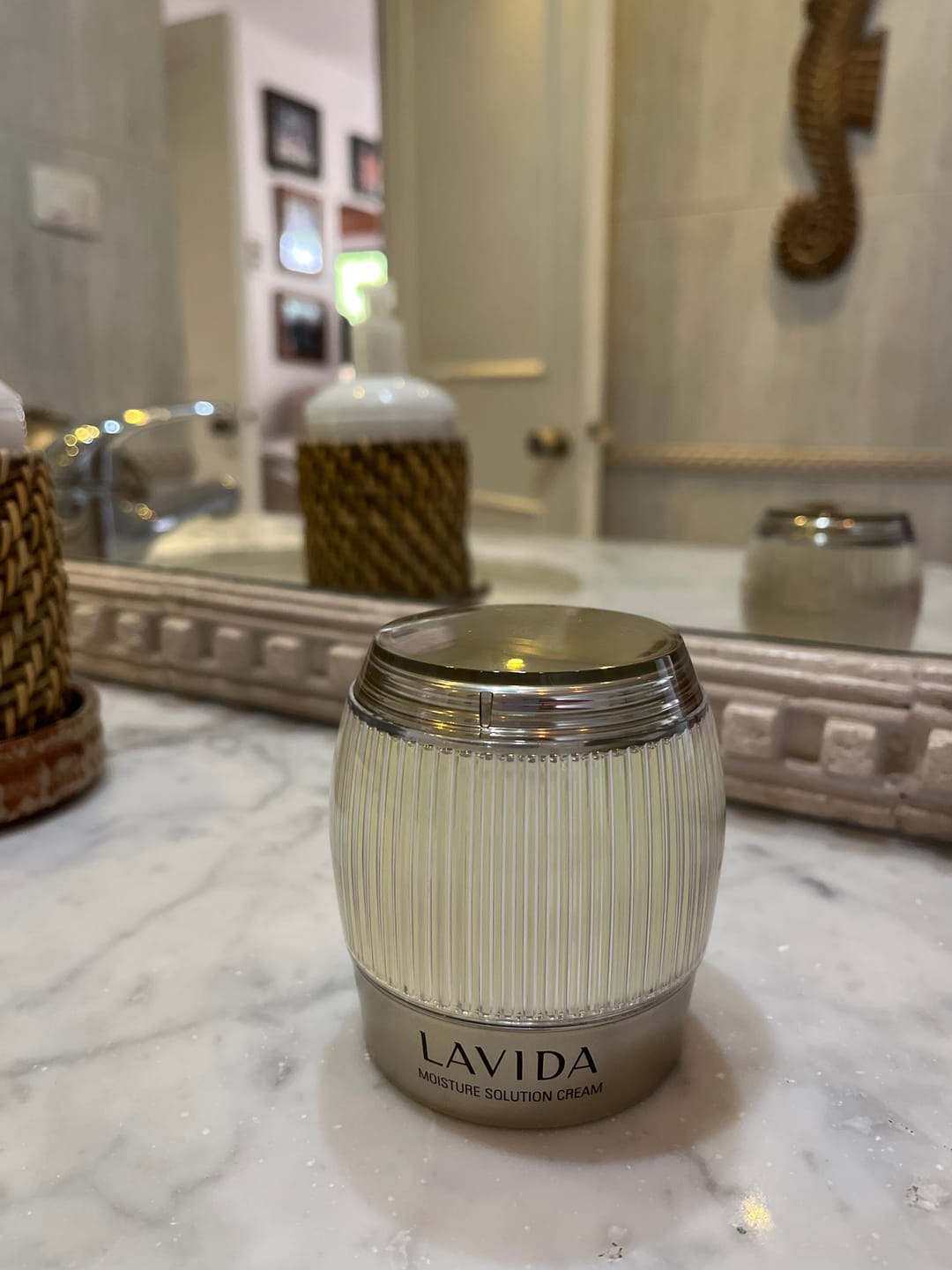 Customer photo review of Crema Hidratante Antiedad LAVIDA Powercell 50ml