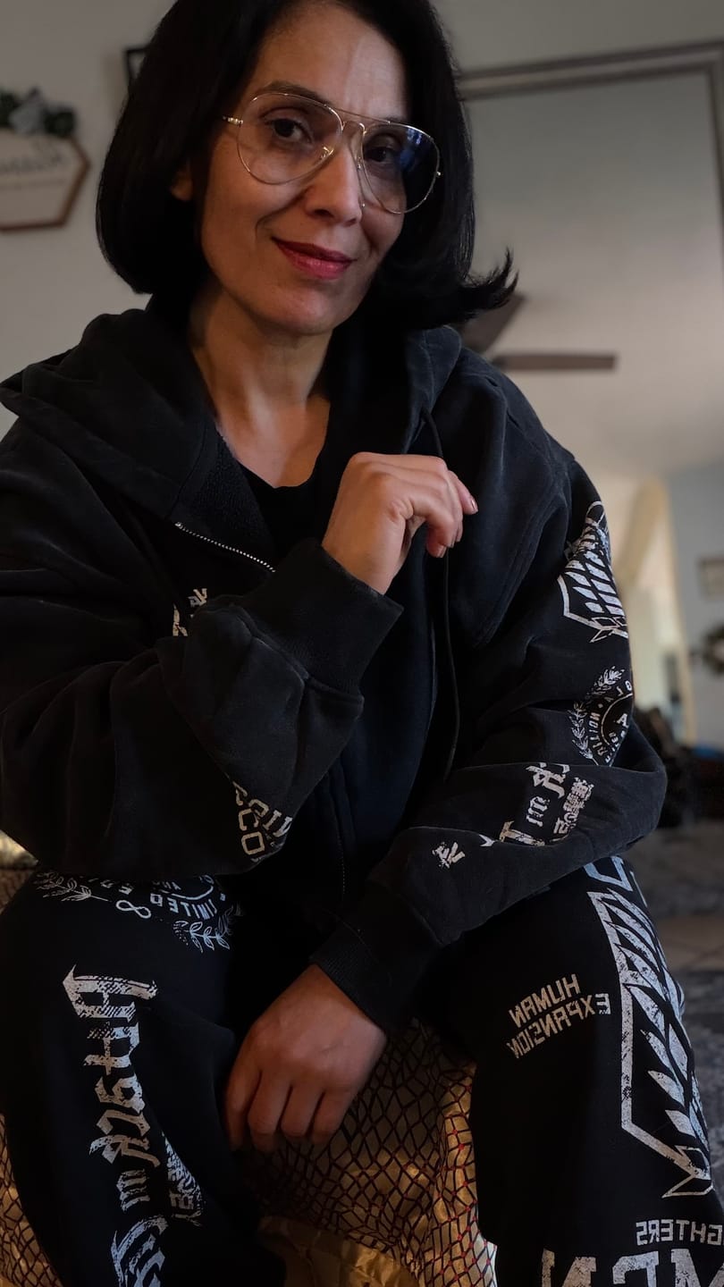 Customer photo review of 2128 - AOT©  x YLA Baggy Joggers