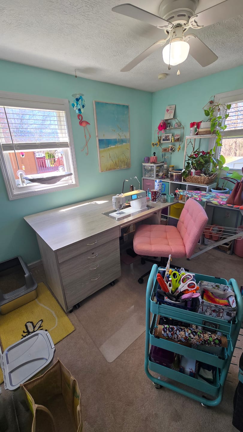 Customer photo review of Koala Quilter's Vision & Companion Chest Set (2 Colors Available)