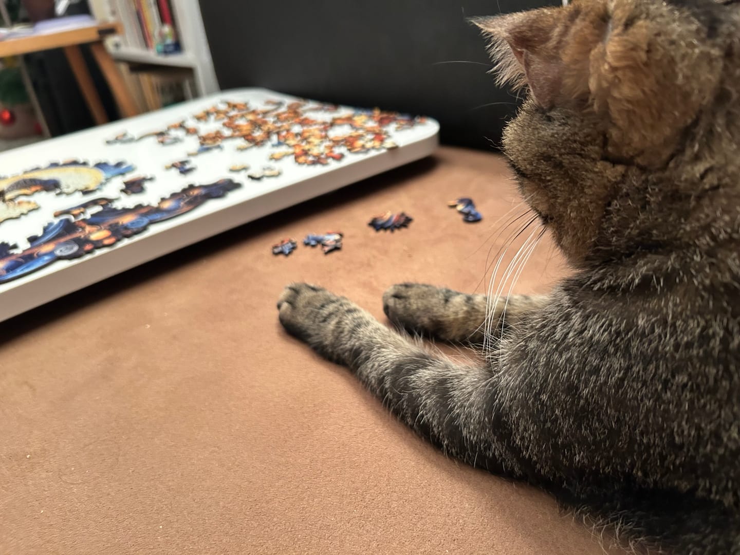 Customer photo review of Evrensel Işık Buda- Ahşap Puzzle
