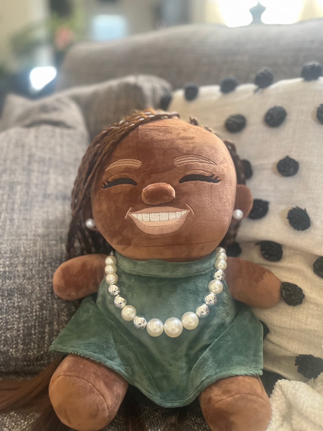 Customer photo review of Turn Selfie into Plush Dolls