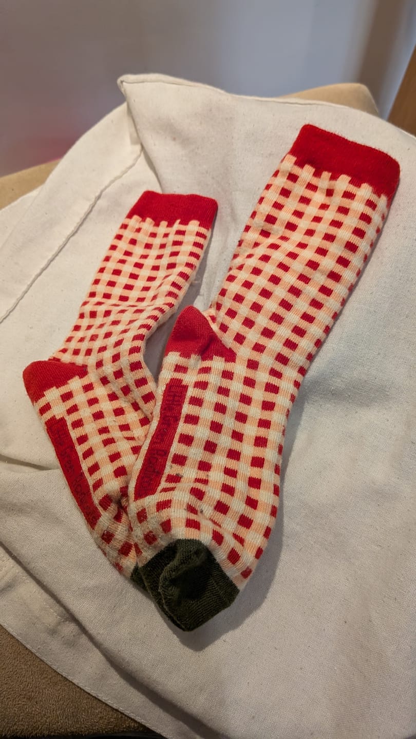 Customer photo review of Golden Leaves Ankle Socks 5 Pack