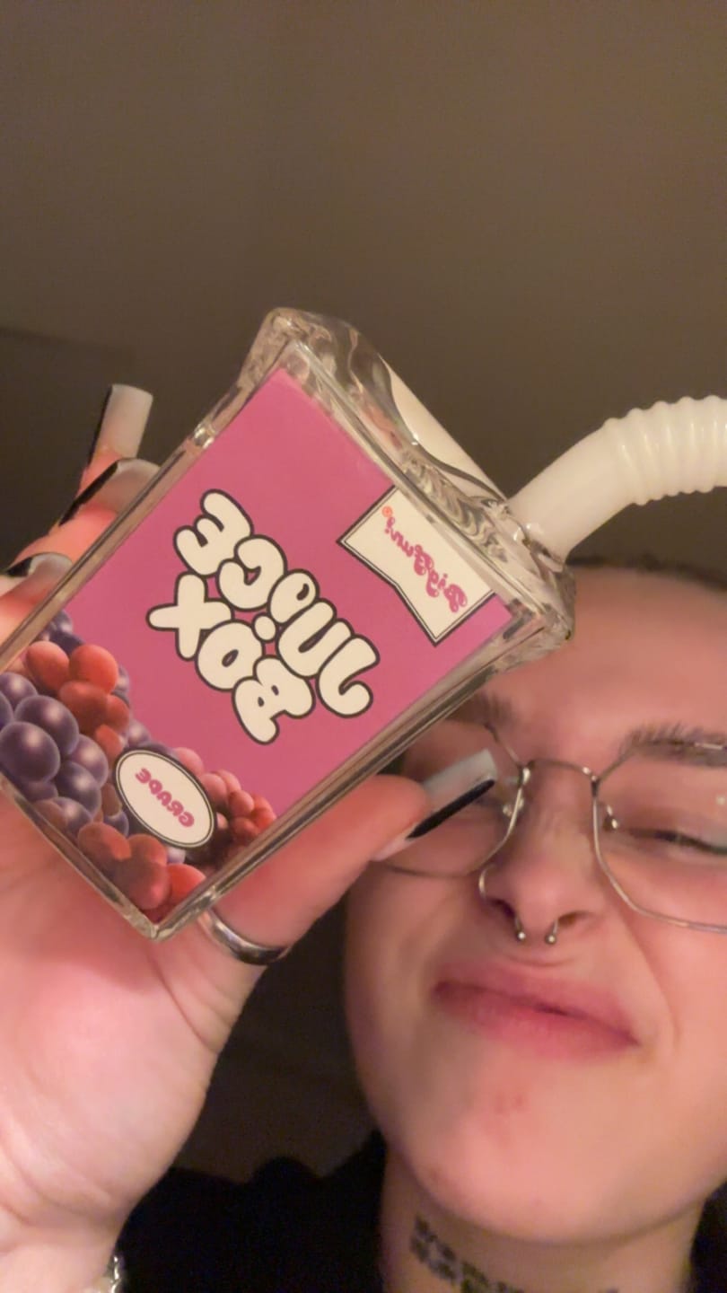 Customer photo review of Juice Box Bubbler