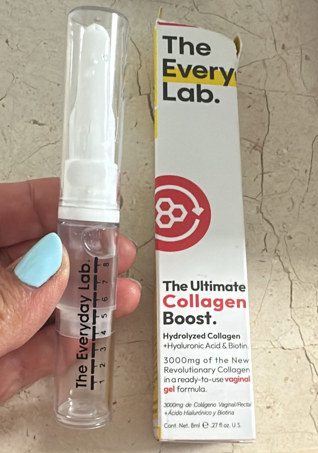 Customer photo review of The Ultimate Collagen Boost Colágeno Vaginal