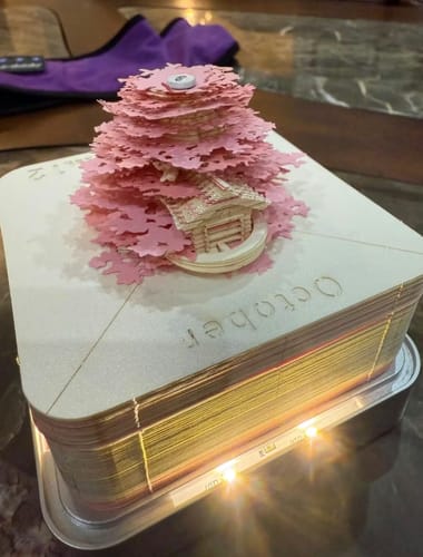 咲く桜アートカレンダー(2026年）に関するお客様の写真付きレビュー