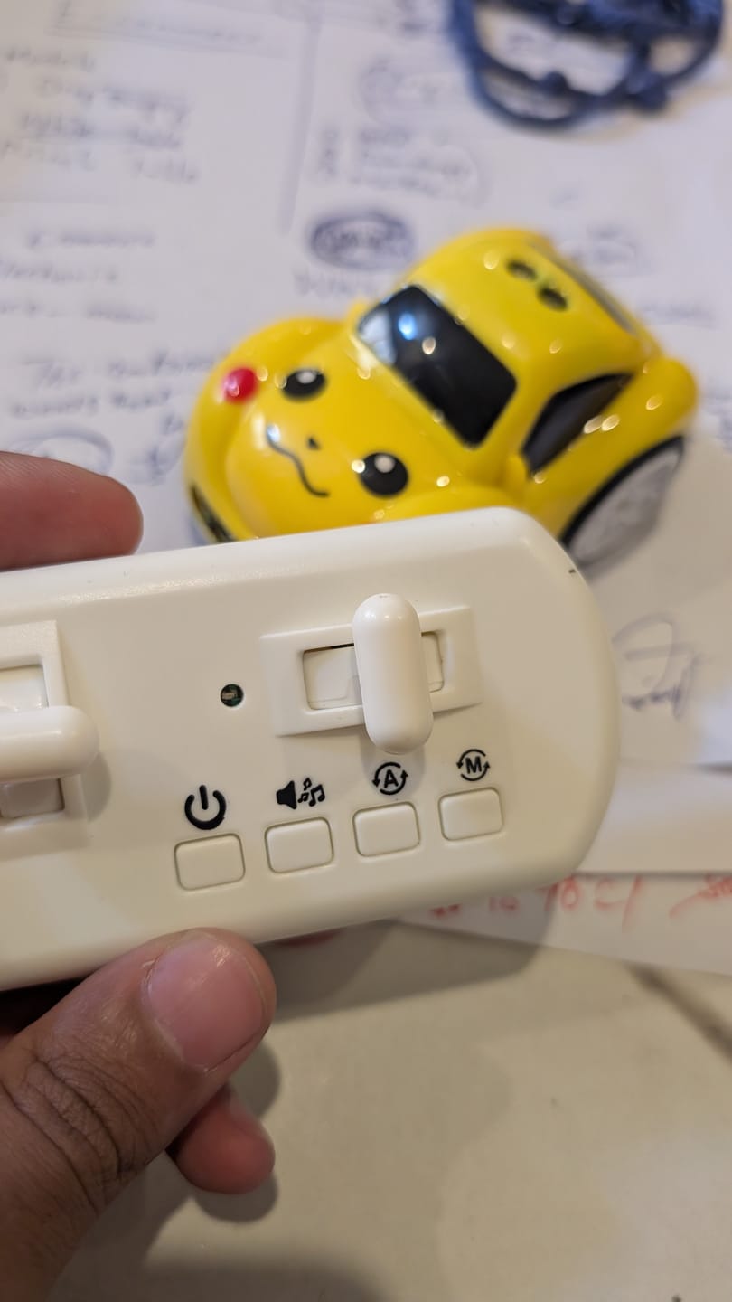 Customer photo review of 2.4G Electric Mini Remote & Induction Controlled Car