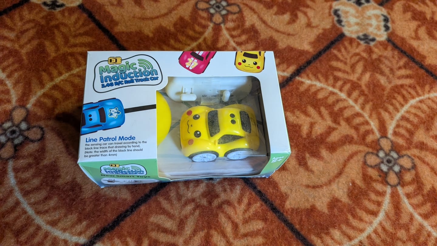 Customer photo review of 2.4G Electric Mini Remote & Induction Controlled Car