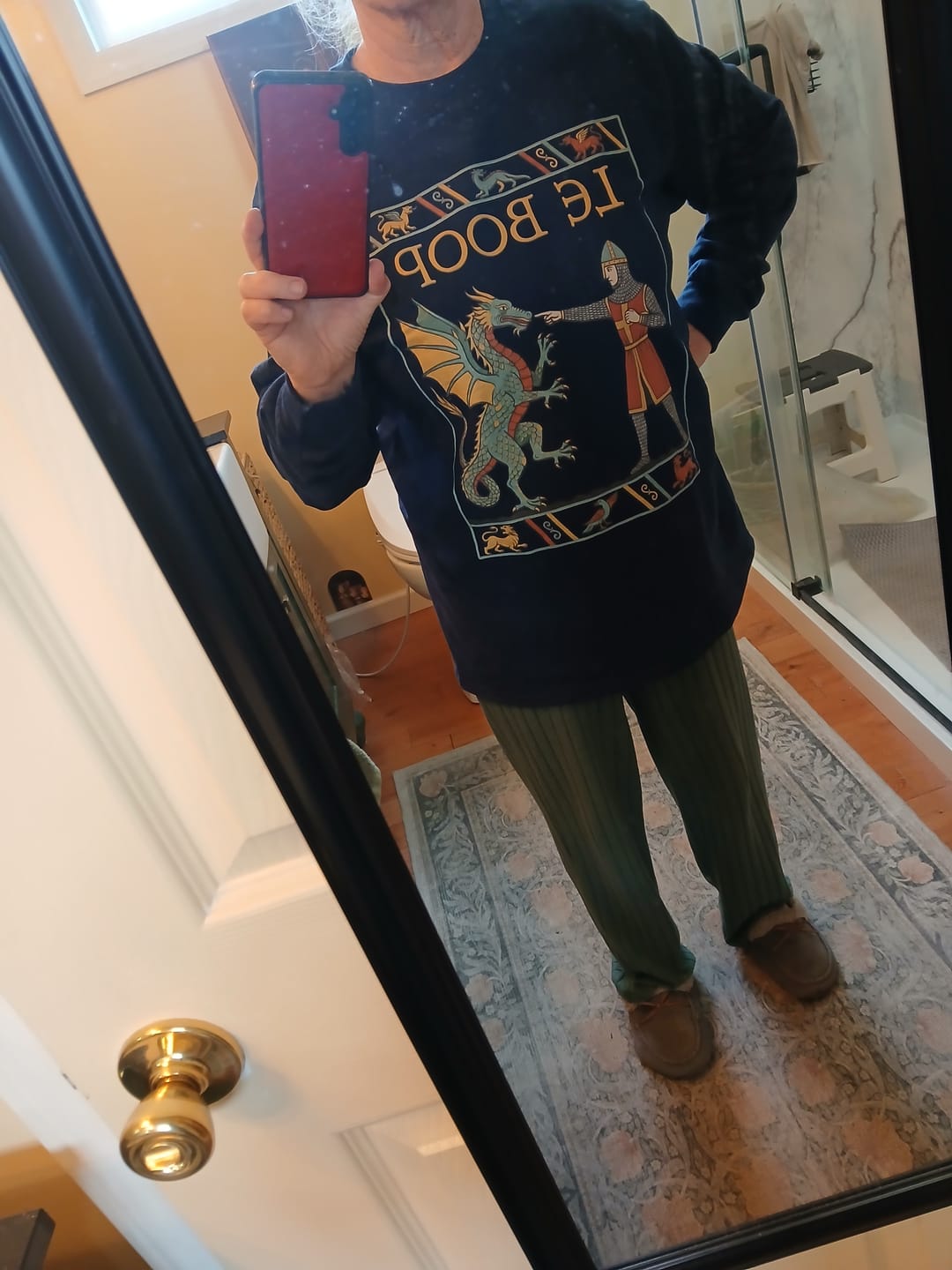 Customer photo review of Le Boop Long Sleeve T-Shirt