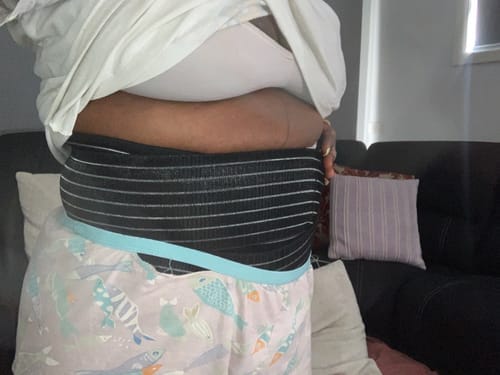 Customer photo review of Complete Postpartum Recovery Bundle