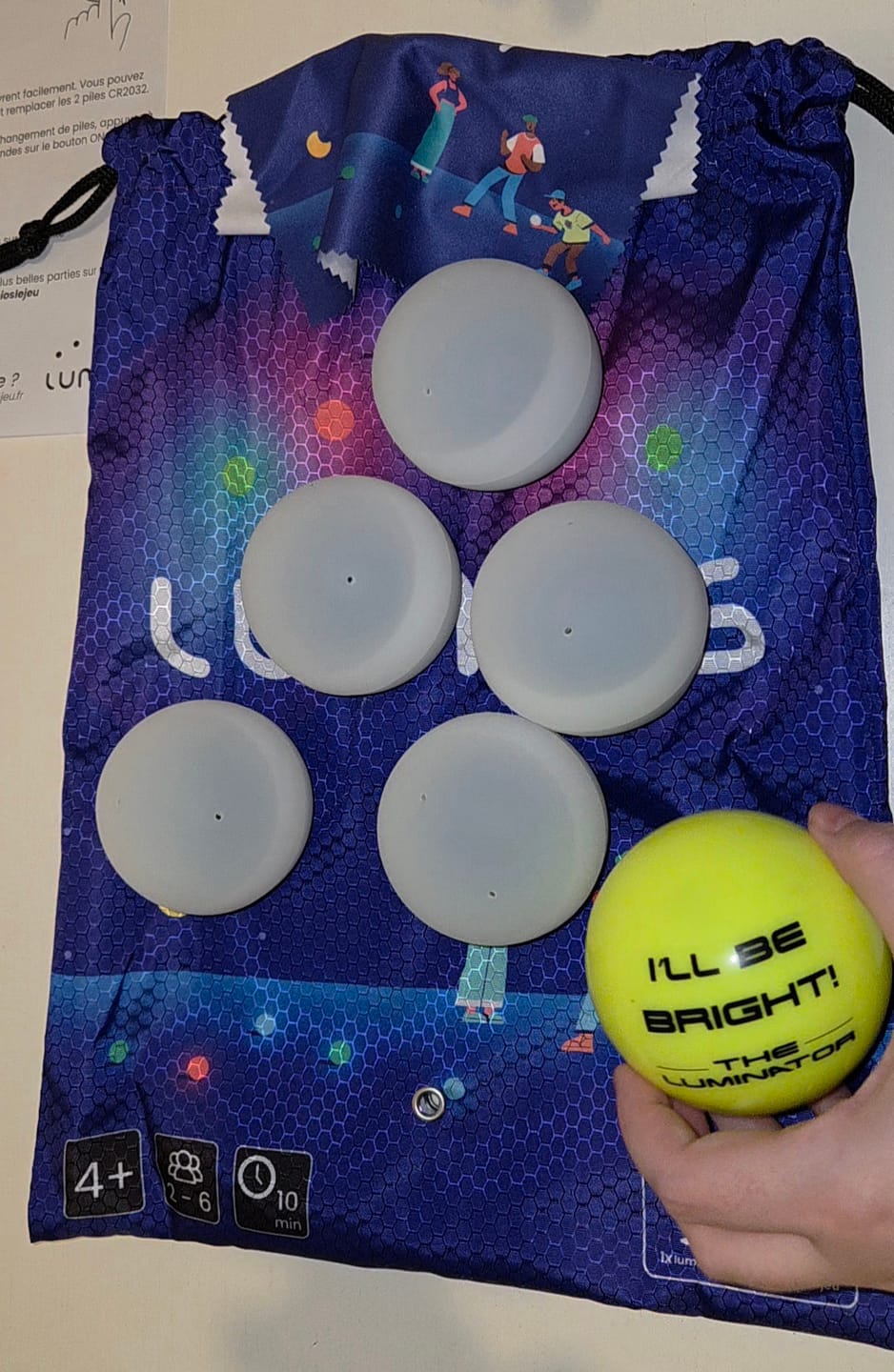 Customer photo review of LUMIOS LE JEU