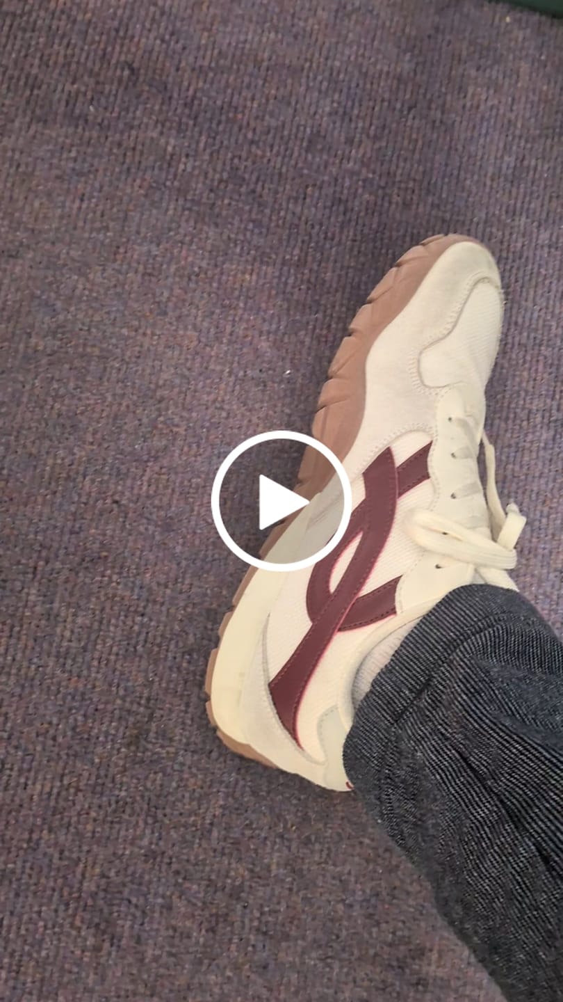 Customer video review of Hareball - Wide Toe Sneakers