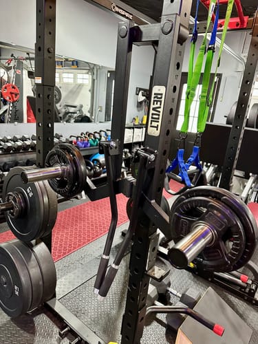 Customer photo review of Revolt Lateral Raise Attachment
