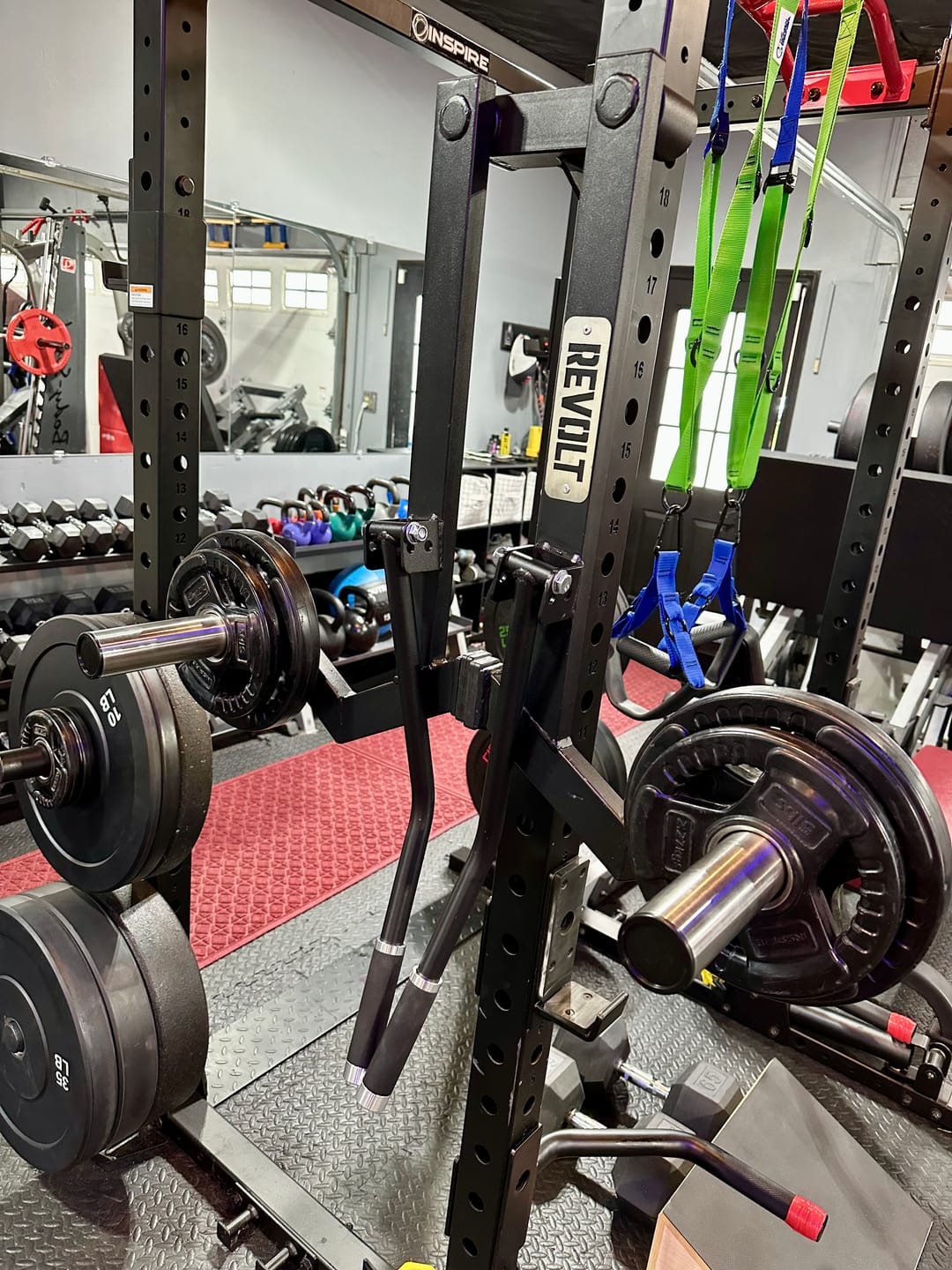 Customer photo review of Revolt Lateral Raise Attachment