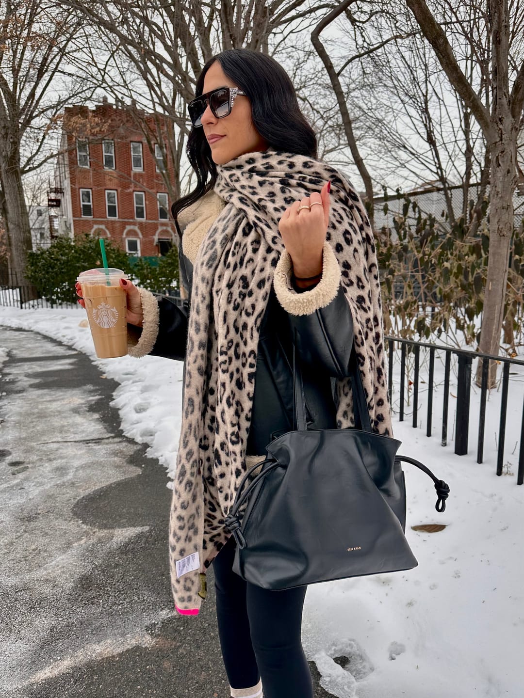 Customer photo review of Emma Large Work Tote