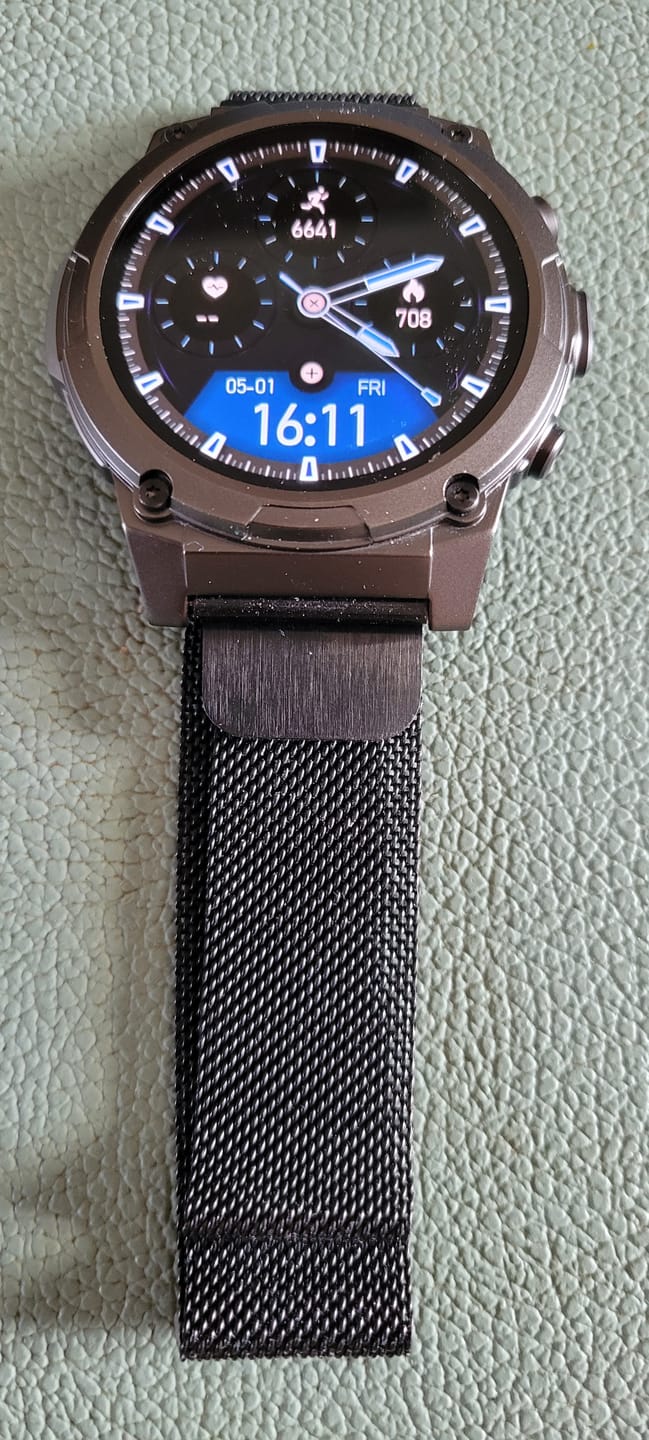 Customer photo review of Bracelet Milanais noir