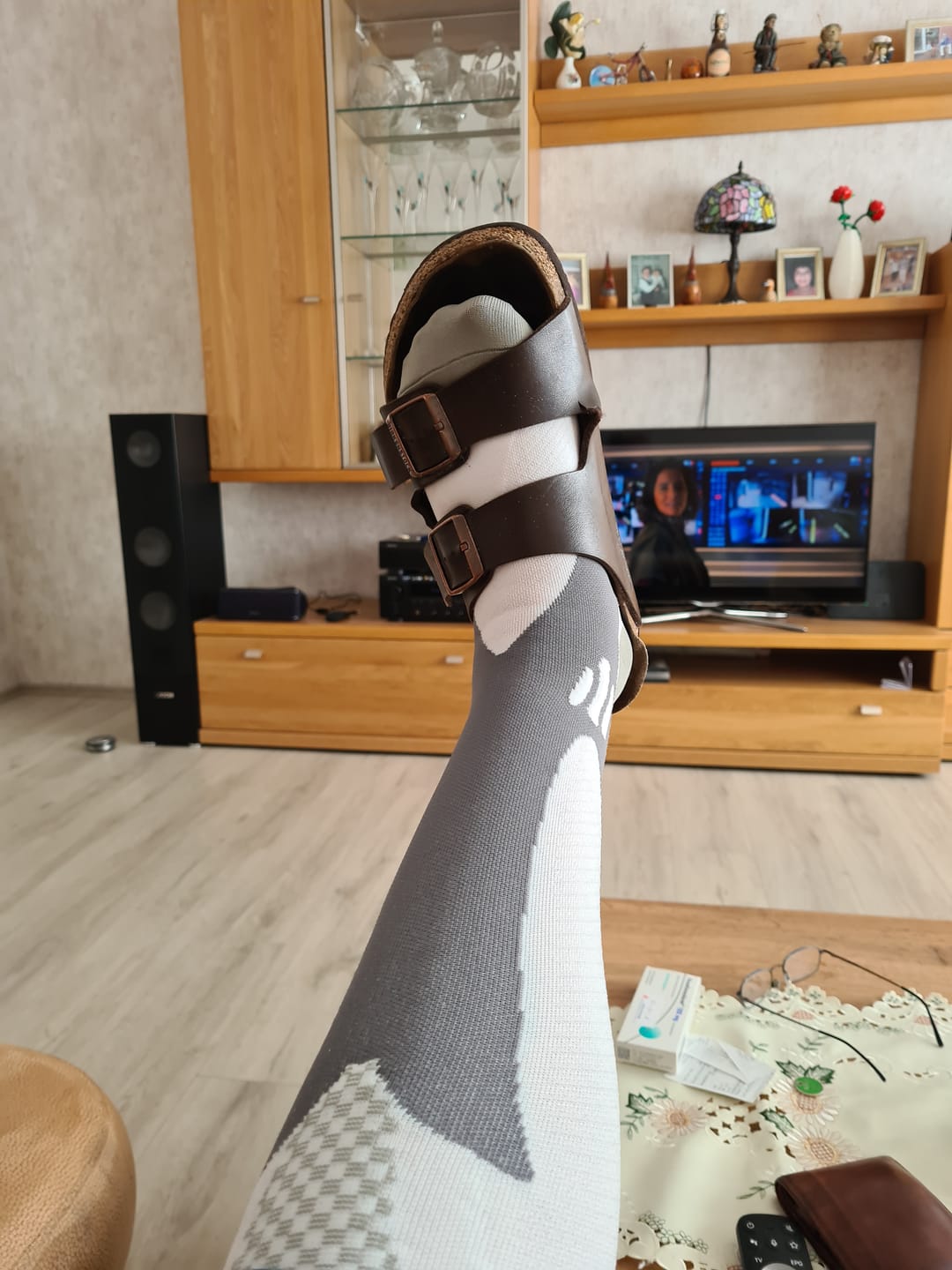 Customer photo review of FlexiLeg® - Extra Fußkomfort mit Kompressionsstrümpfen