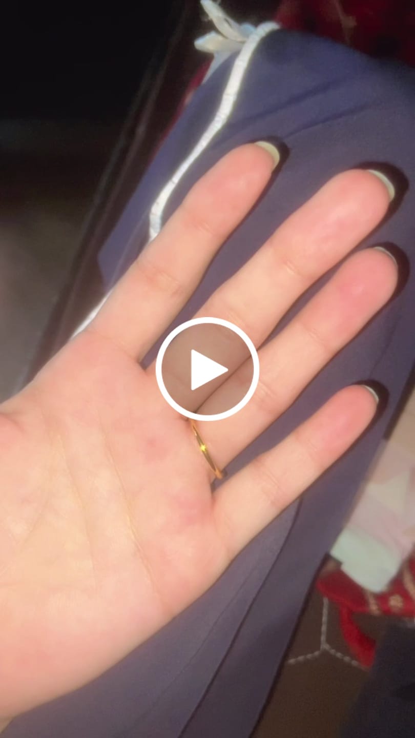 Customer video review of Dainty Solitaire Ring