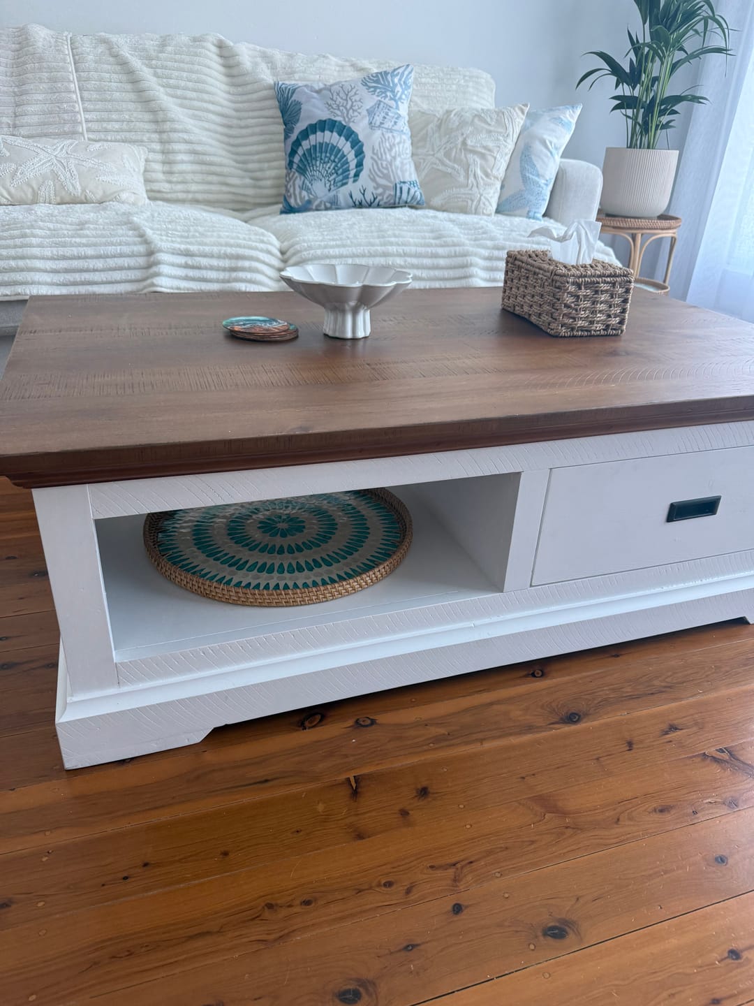 Customer photo review of Serene Rattan Table Set